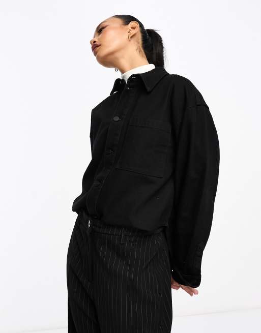 Waven - Chemise en jean - Noir