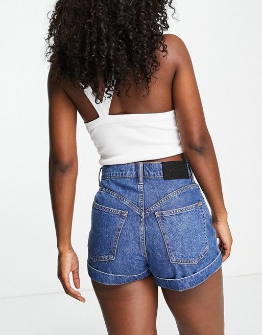 Vintage Sequin Low Waist Booty High Waisted Jean Shorts For Women
