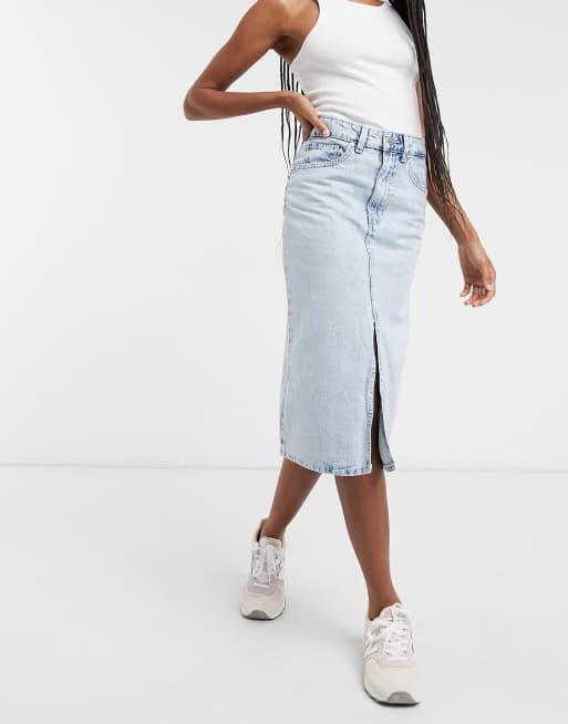 Light blue vintage skirt deals