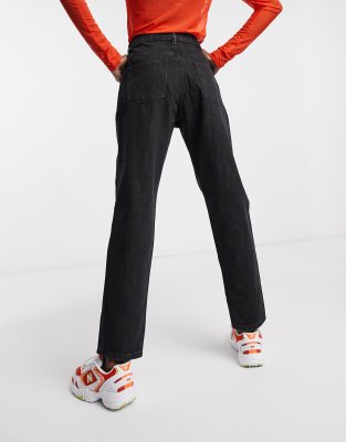 vintage black mom jeans