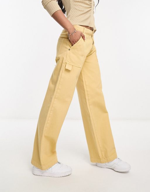 Waven - Rosco - jeans Baumwollanteil cargo color sabbia liscio
