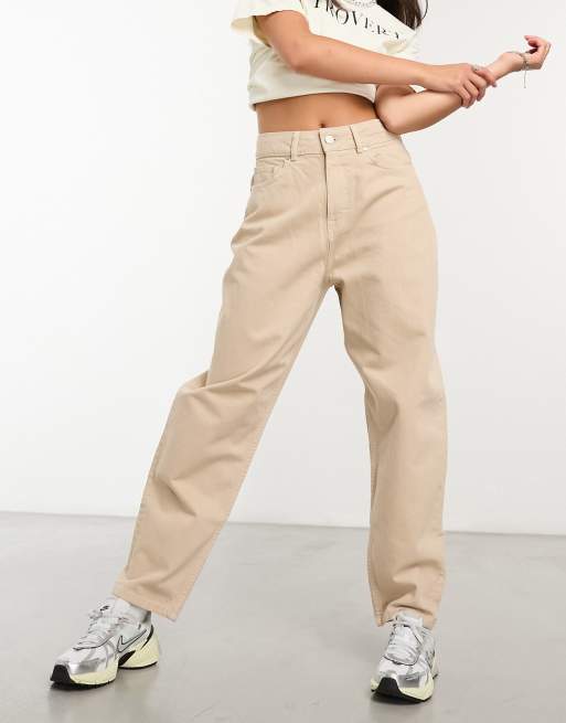 Jeans beige on sale