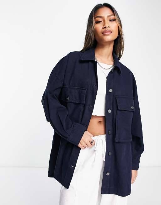 Waven - Surchemise oversize - Bleu