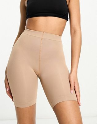 We Are We Wear anti-chafing shorts in beige