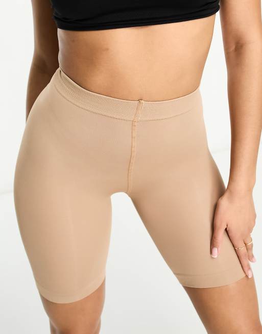 We Are We Wear anti-chafing shorts in beige, 4 of 4