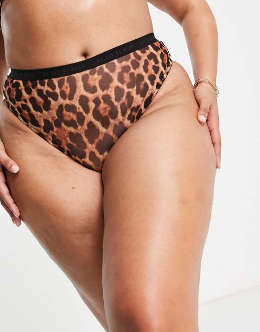 Reggiseno Hunkemller Brasiliana Sgambata Vita Alta We Are We Wear