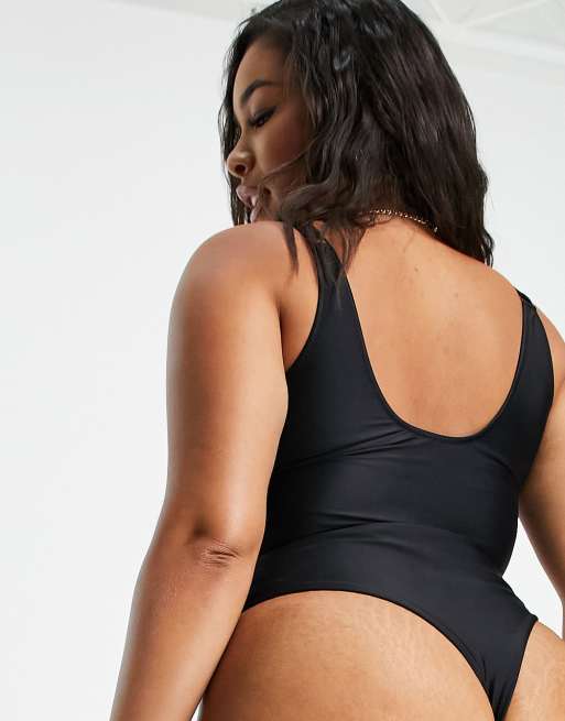 Plus size thong store bathing suit bottoms