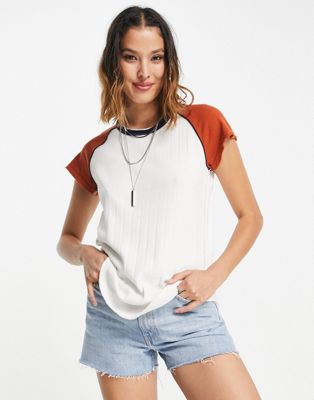 We The Free by Free People block it baby ringer t-shirt