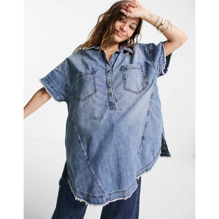 We The Free Tuscan Denim Tunic, Free People