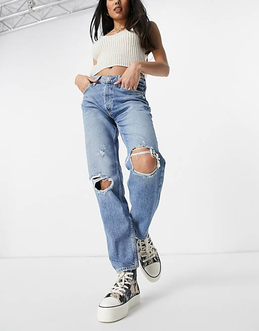 Jeans We The Free by Free People Fast Times mom jeans 