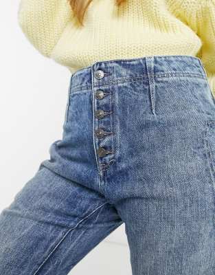 osaka relaxed straight leg jean