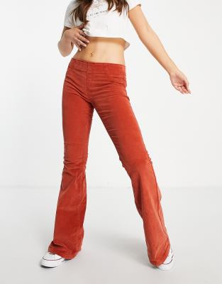 Free People, Pants & Jumpsuits, Free People Velvet Stretchy Flares  Corduroy