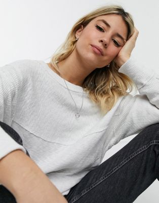 We The Free by Free People slouchy oversized sweatshirt in ivory