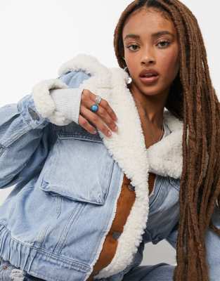 free people perry hooded denim jacket