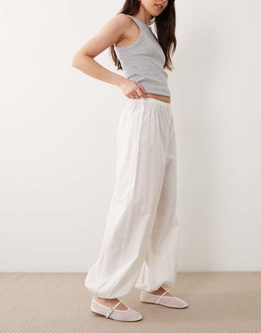 Wednesday's Girl – Ballonhose in Weiß, 2 von 5