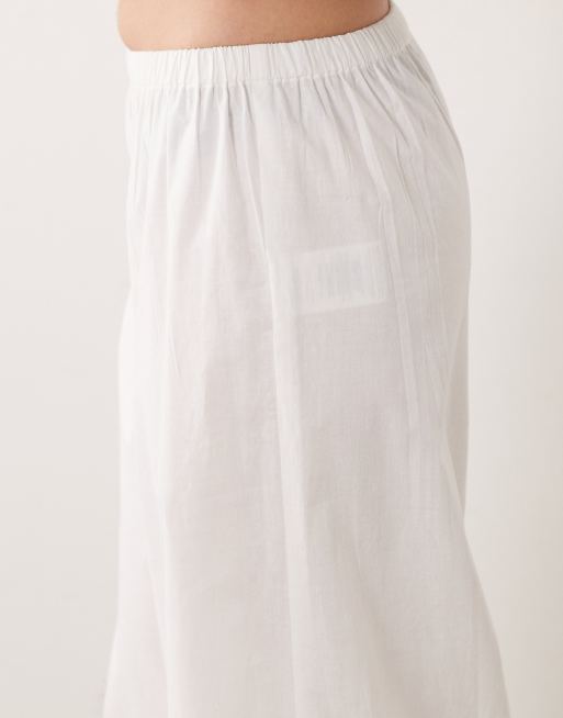 Wednesday's Girl – Ballonhose in Weiß, 4 von 5