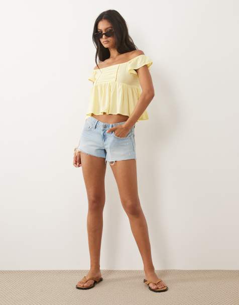 Wednesdays Girl - Blouse fluide - Jaune - view 1