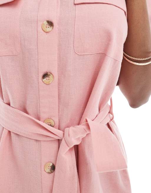 strapless open back dress Basic Regular Fit T Shirts Unisex Dusty Pink – Pitshirts