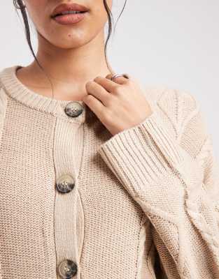 Wednesday's Girl Cardigan In Neutral