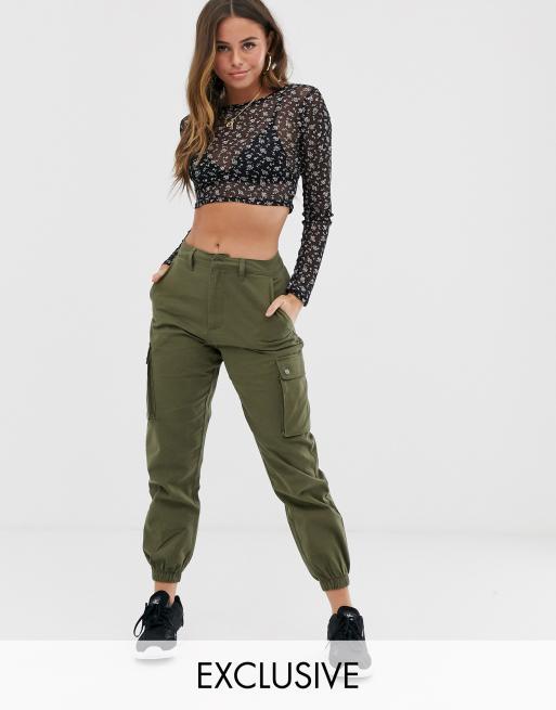 Wednesday S Girl Cargo Hose Mit Taschen Asos