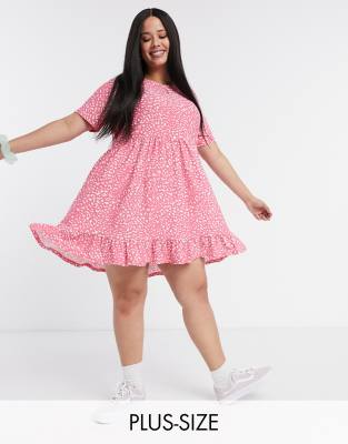 pink shirt dress plus size