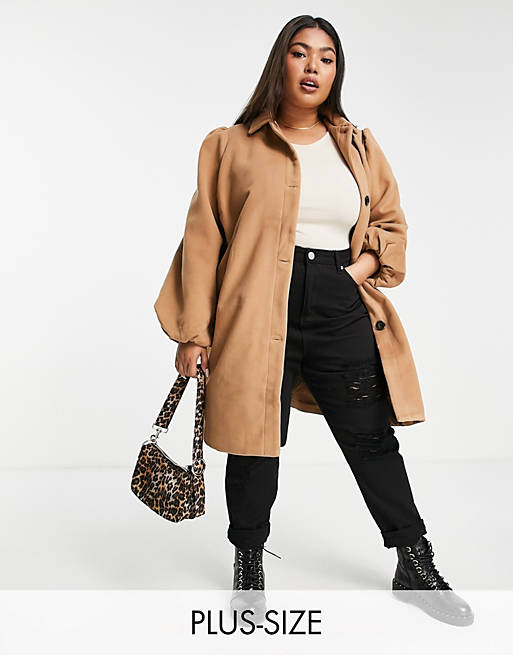 Wednesday's Girl Curve tailored coat