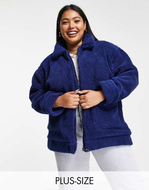 Asos teddy coat womens best sale