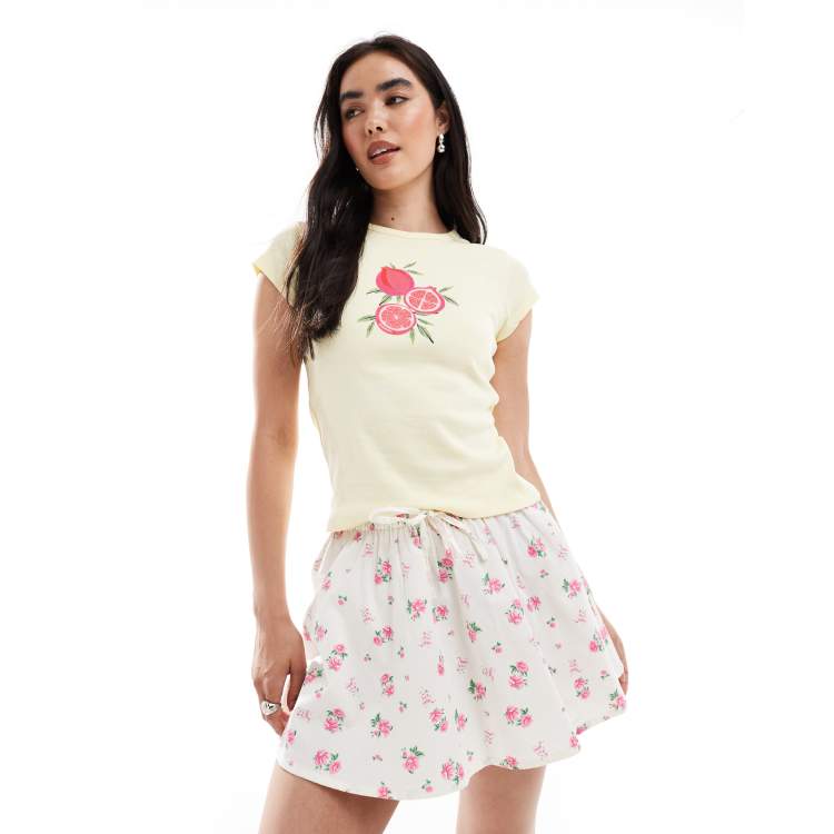 ★EXPIRED GIRL★ garden mini skirt white EGSK4B004WT0 Madden Girl Juniors' Bubble Mini Skirt - Macy's