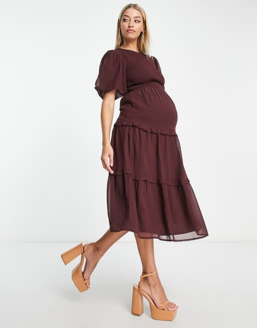 Asos robe mariage grossesse on sale