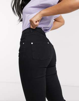 high waist black jeans for girls