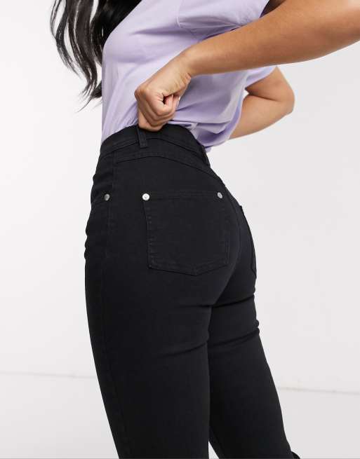 MM-21 Gray 8-Button Grey High Waist Jeans For Ladies at Rs 350