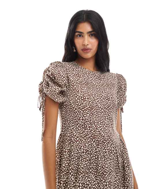 gold long sleeve mini dress Embellished A-Line Mini Dress in Gold - 6 / Regular