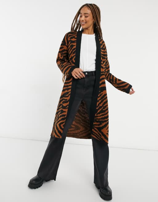 Longline animal deals print cardigan