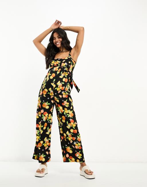 Maternity wide cheap leg jumpsuit