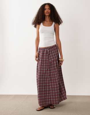 Wednesday's Girl Midaxi Skirt In Multi