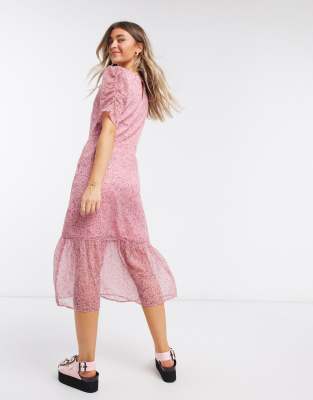 wednesday's girl midi dress