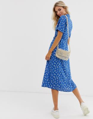 wednesday's girl midi dress