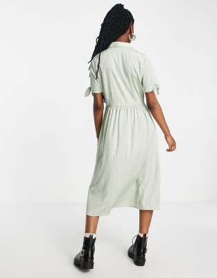 sage spot dress