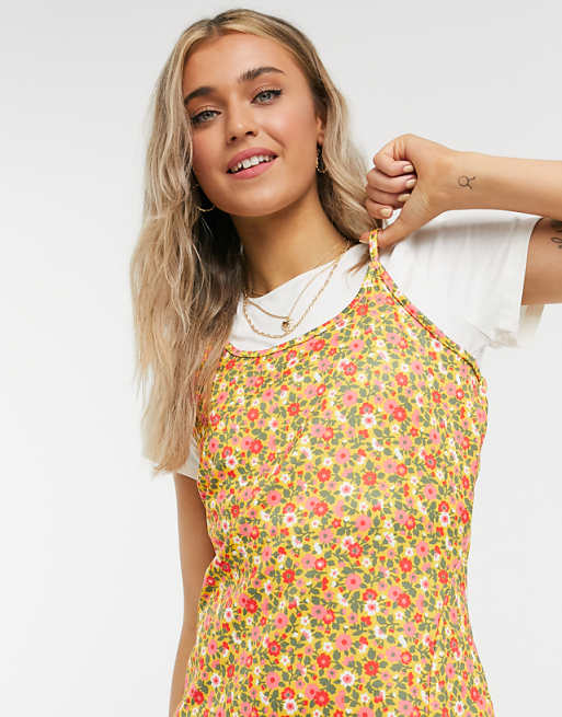 Girls Floral T-Shirt Dress Girls Floral T-Shirt Dress