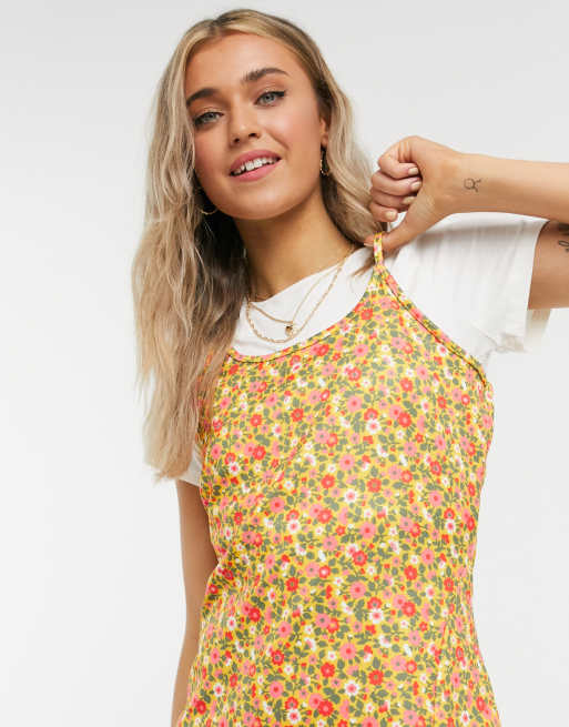 Floral Print Shirt with Camisole