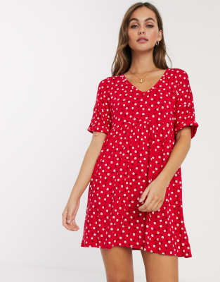 asos daisy print dress