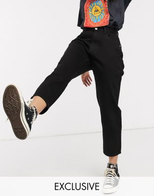 black jeans mom jeans