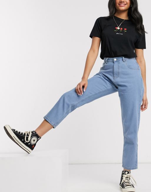 Shirt and best sale mom jeans