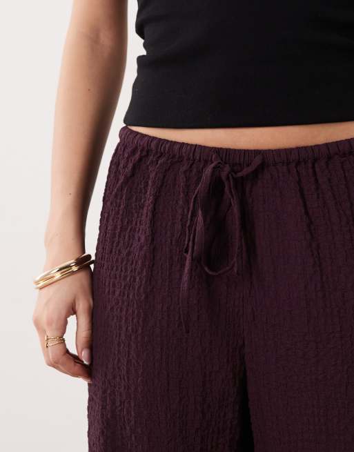 Wednesday's Girl - Pantalon ample - Violet foncé, 3 de 5