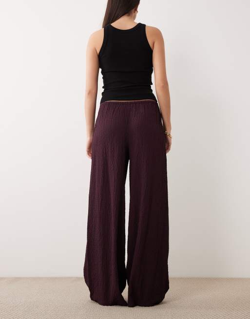 Wednesday's Girl - Pantalon ample - Violet foncé, 5 de 5
