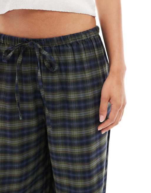 Pantalon Droit Femme Gap Bleu Marine/noir à Carreaux - Taille 8 - Neuf Avec étiquette