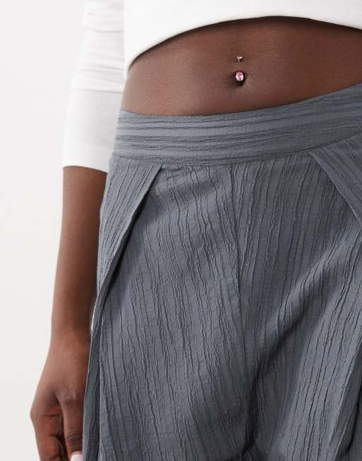 Wednesday's Girl pleated trouser in grey, 4 of 5