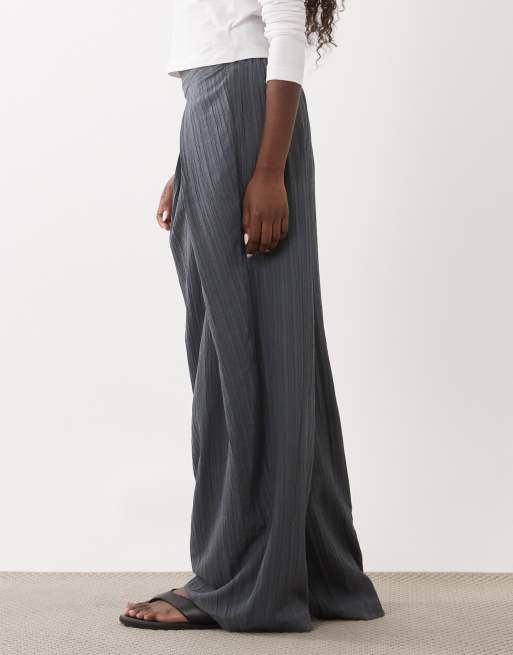 Wednesday's Girl Plisseehose in Grau, 2 von 5