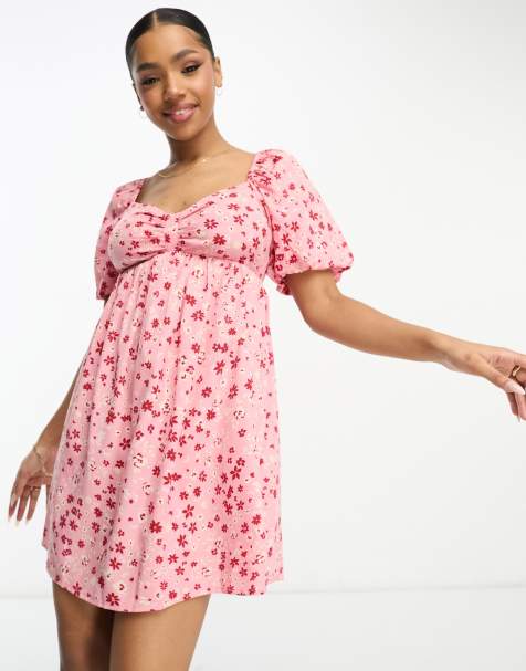 Pink Floral Dresses Shop at ASOS