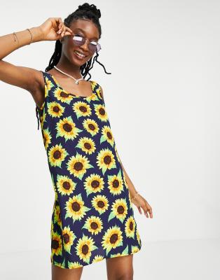 Navy hotsell sunflower dress